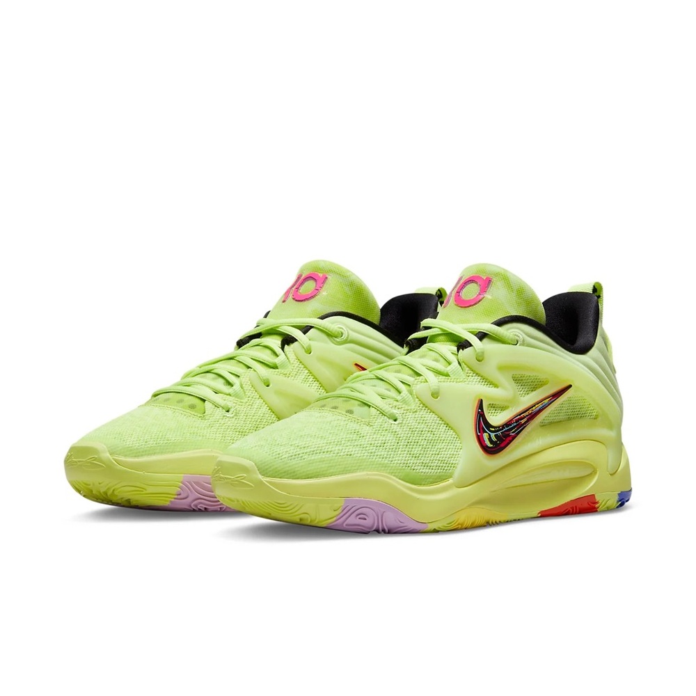 Nike KD 15 Size 8.5 LT Lemon Twist/Bright Crimson